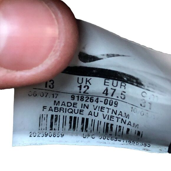 Rare 2017 Nike Mariah Flyknit Racer Gunsmoke Size 13 - Picture 6 of 13